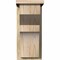 Ekena Millwork Monterey Rough Sawn Corbel w/Backplate, Douglas Fir, 8"W x 10"D x 18"H COR08X10X18MON01RDF - alternate 2